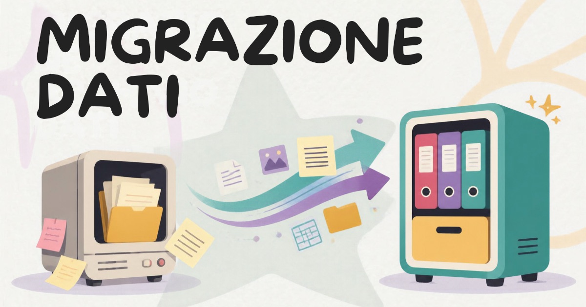 Importare l'archivio Cloud delle versioni precedenti